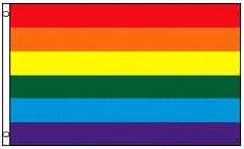 Rainbow Pride Appl Flag